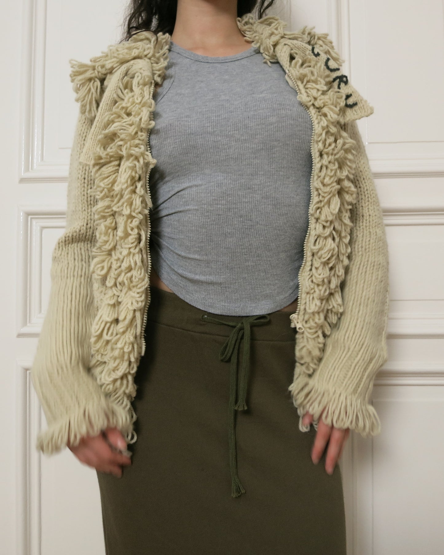 00s knitted cardigan