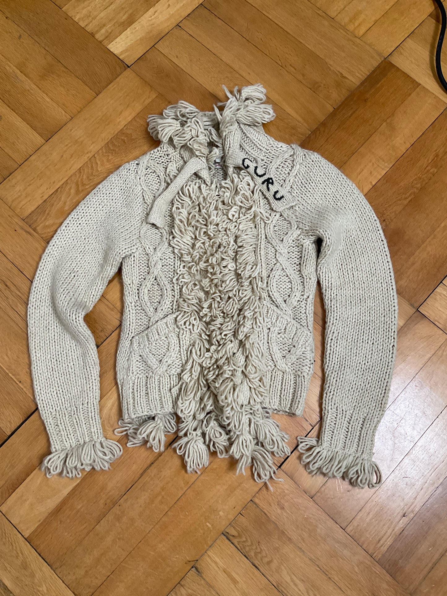 00s knitted cardigan