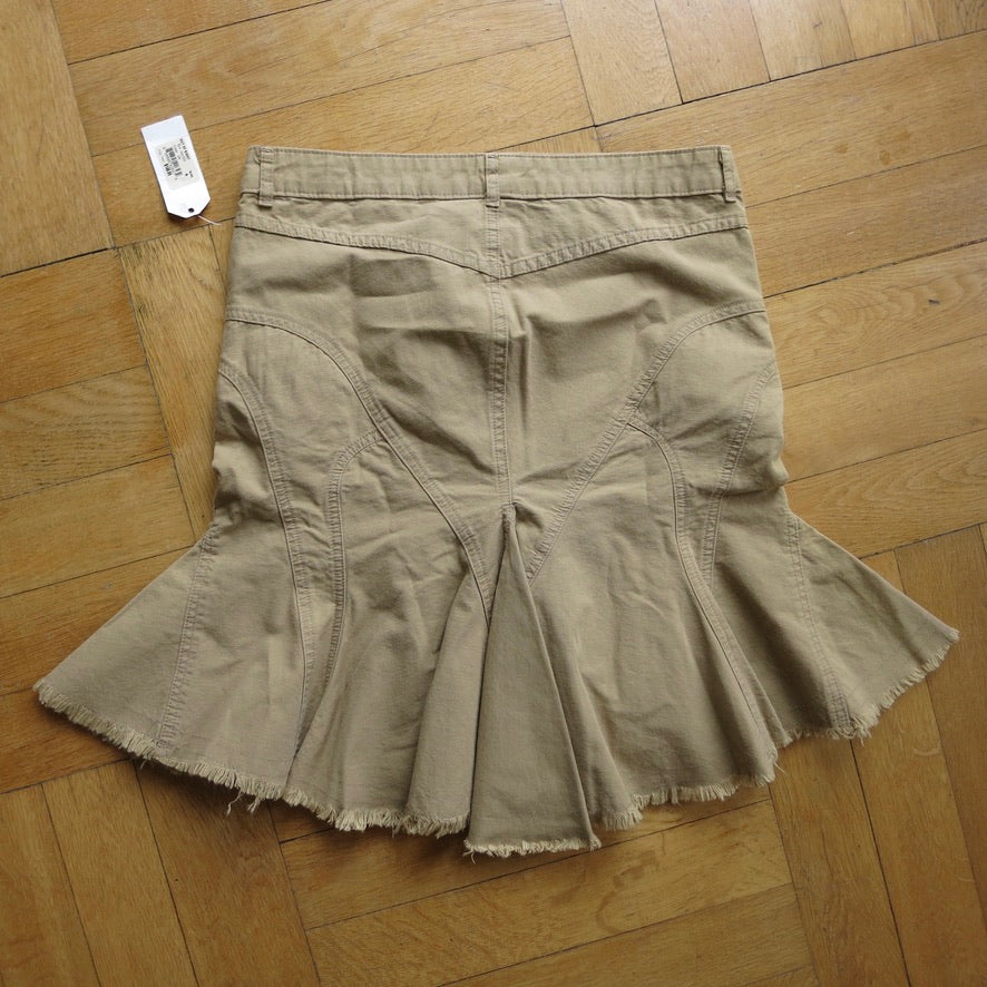 Flared midiskirt
