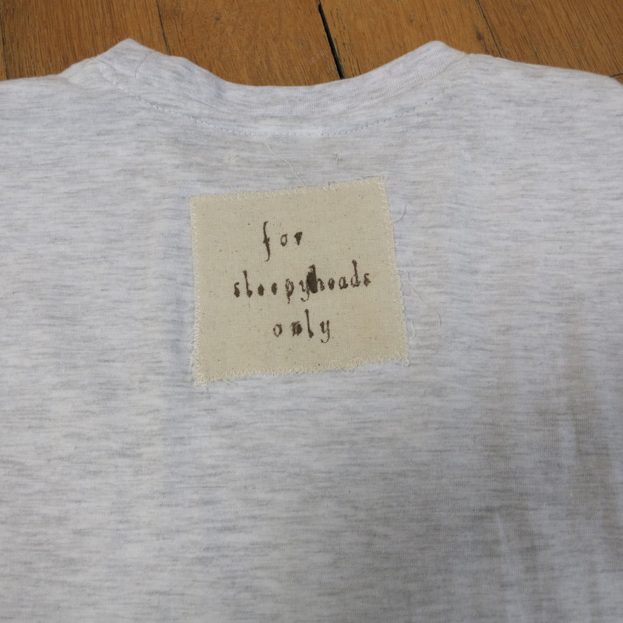 J'adorable Basics ~ grey sleepy bunnies t-shirt
