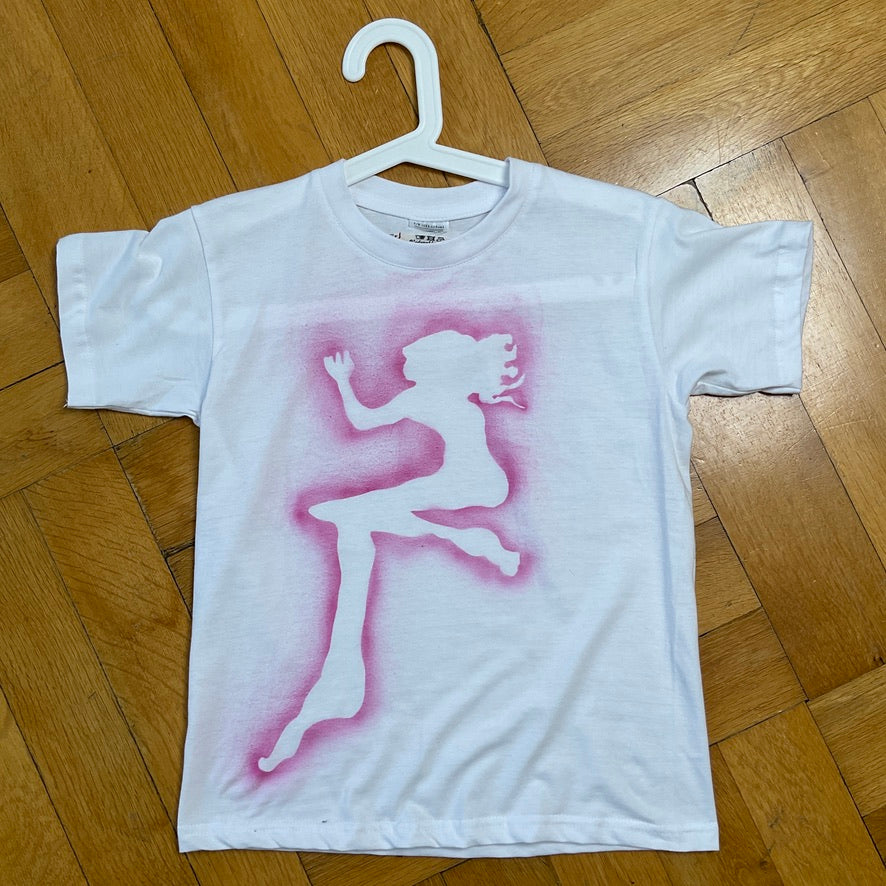 J'adorable Basics ~ pink on white sleepyheads t-shirt