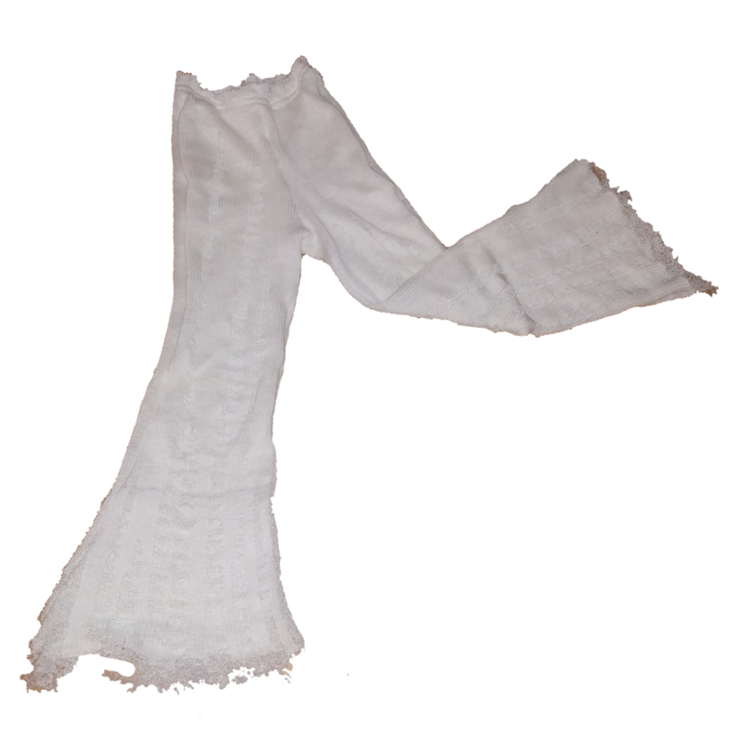 Distressed Linen Leggings