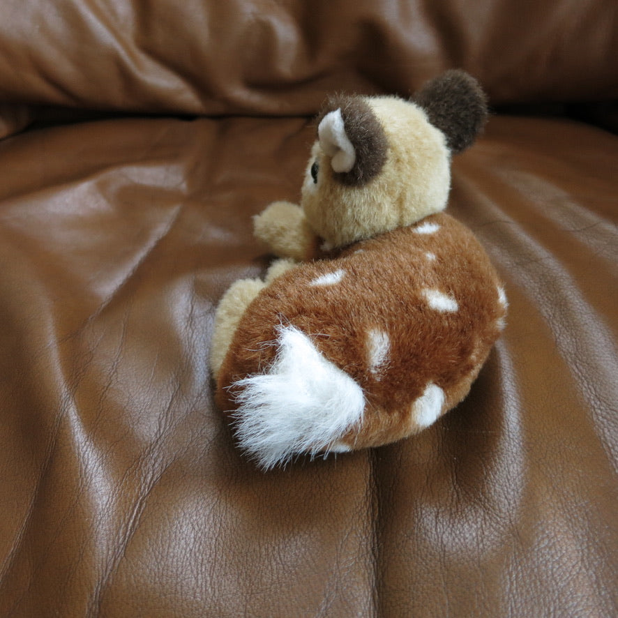 Resting fawn plush