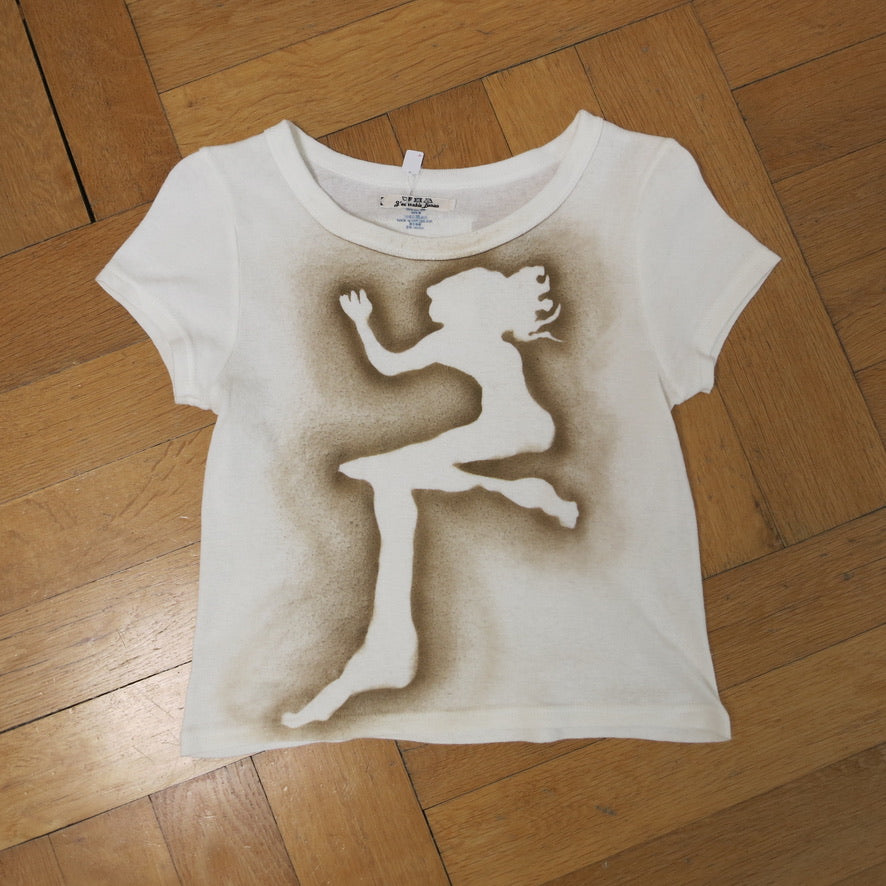 J'adorable Basics ~ cropped sleepyheads t-shirt