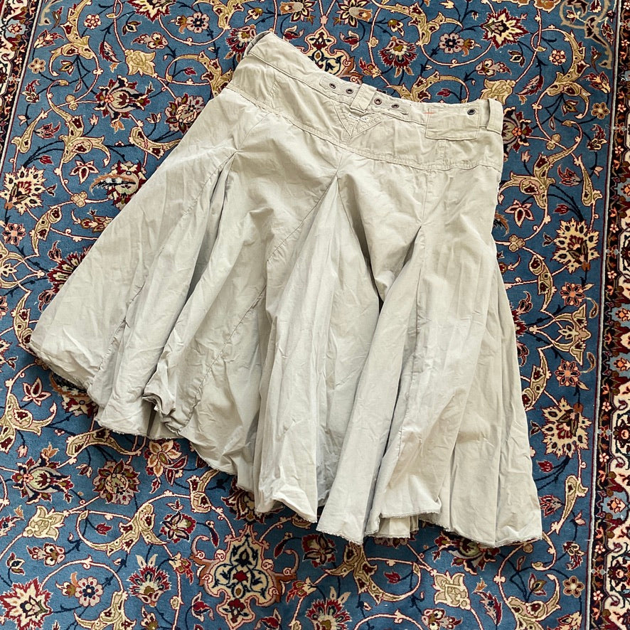 90s green midiskirt