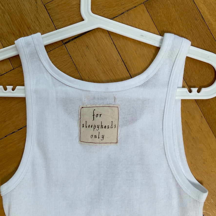 J'adorable Basics ~ cropped sleepyheads tank