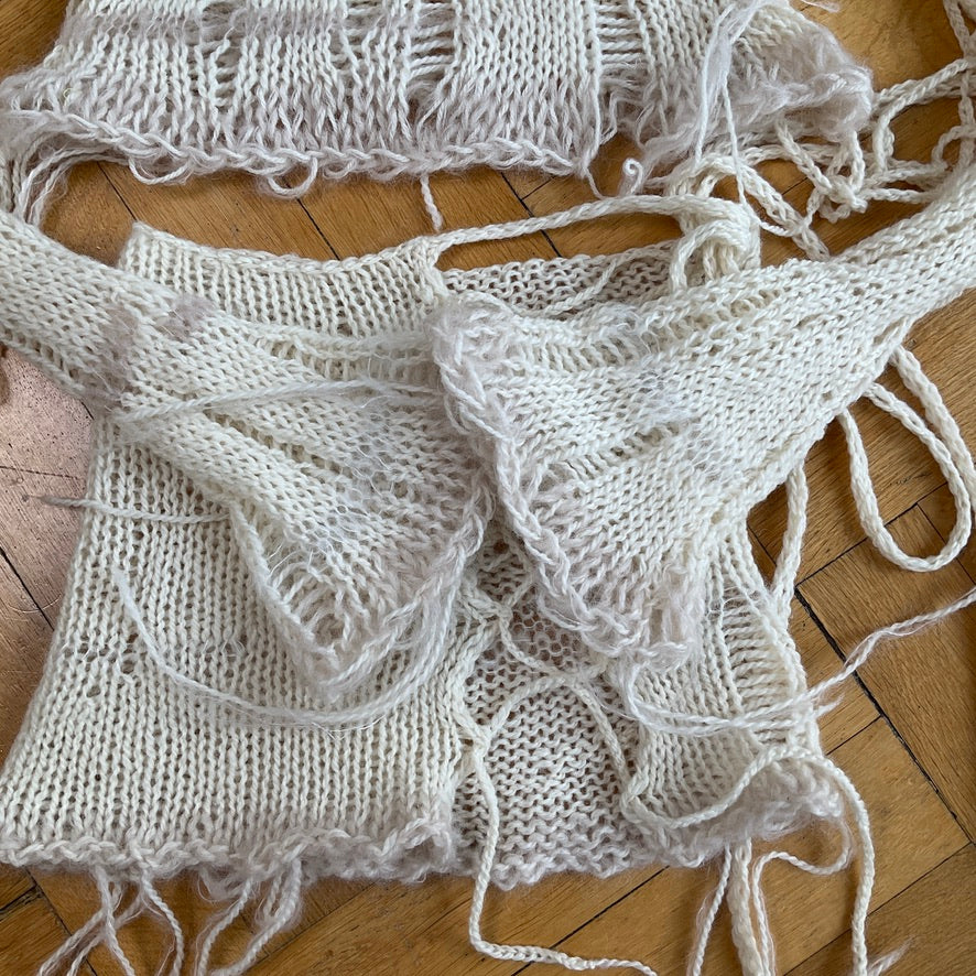 Sol Runa ~ sheep's wool and mohair set