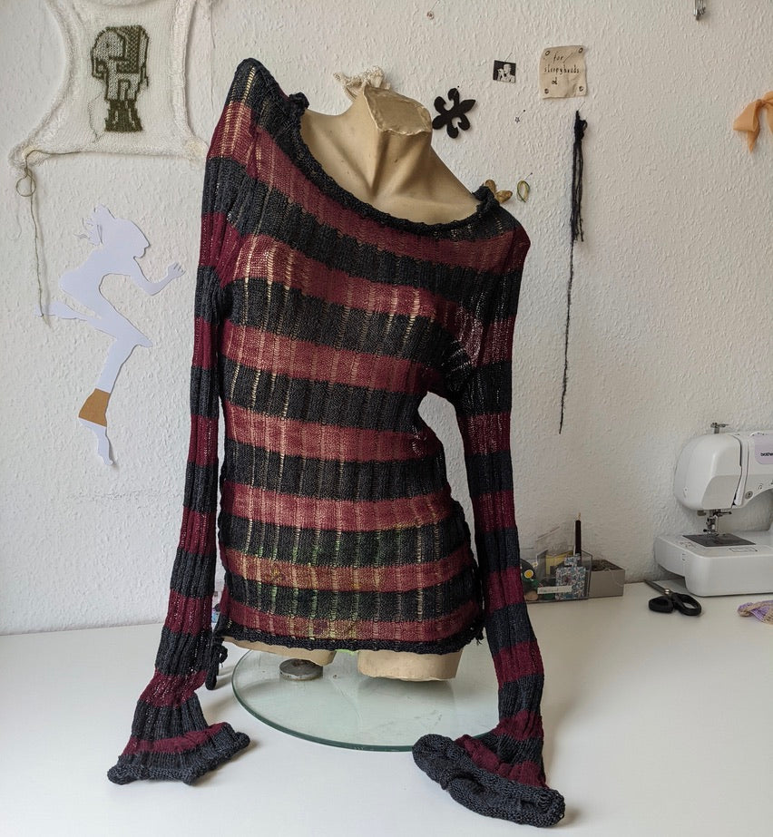 eithne padraigin ni bhraonain ~ emotional knit hoodie