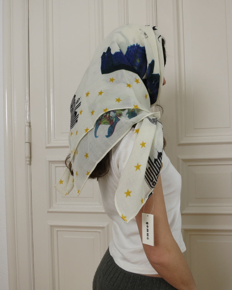 gomme fairytale wool foulard