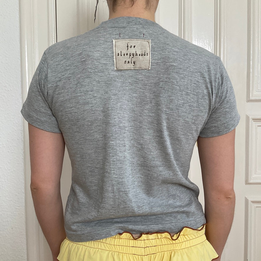 J'adorable Basics ~ grey sleepyheads t-shirt