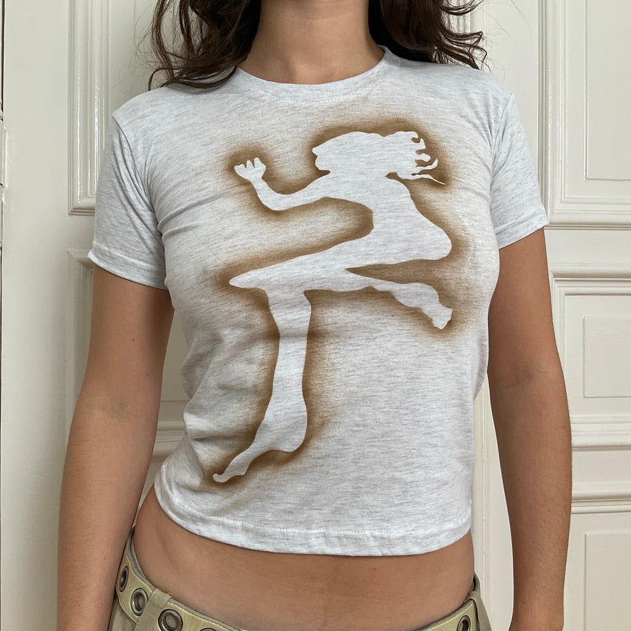 J'adorable Basics ~ grey sleepyheads t-shirt