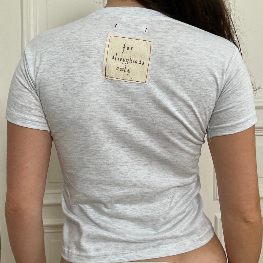 J'adorable Basics ~ grey sleepyheads t-shirt