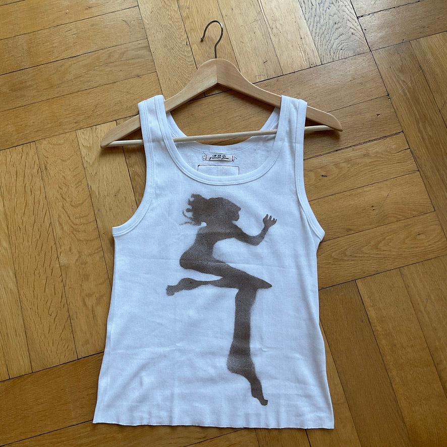 J'adorable Basics ~ cropped sleepyheads tank
