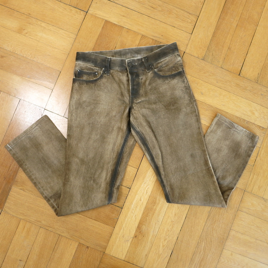 Shellac muddy skinny jeans