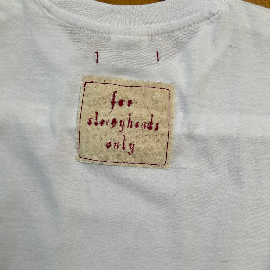 J'adorable Basics ~ pink on white sleepyheads t-shirt