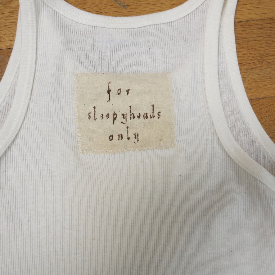 J'adorable Basics ~ cropped sleepyheads tank top