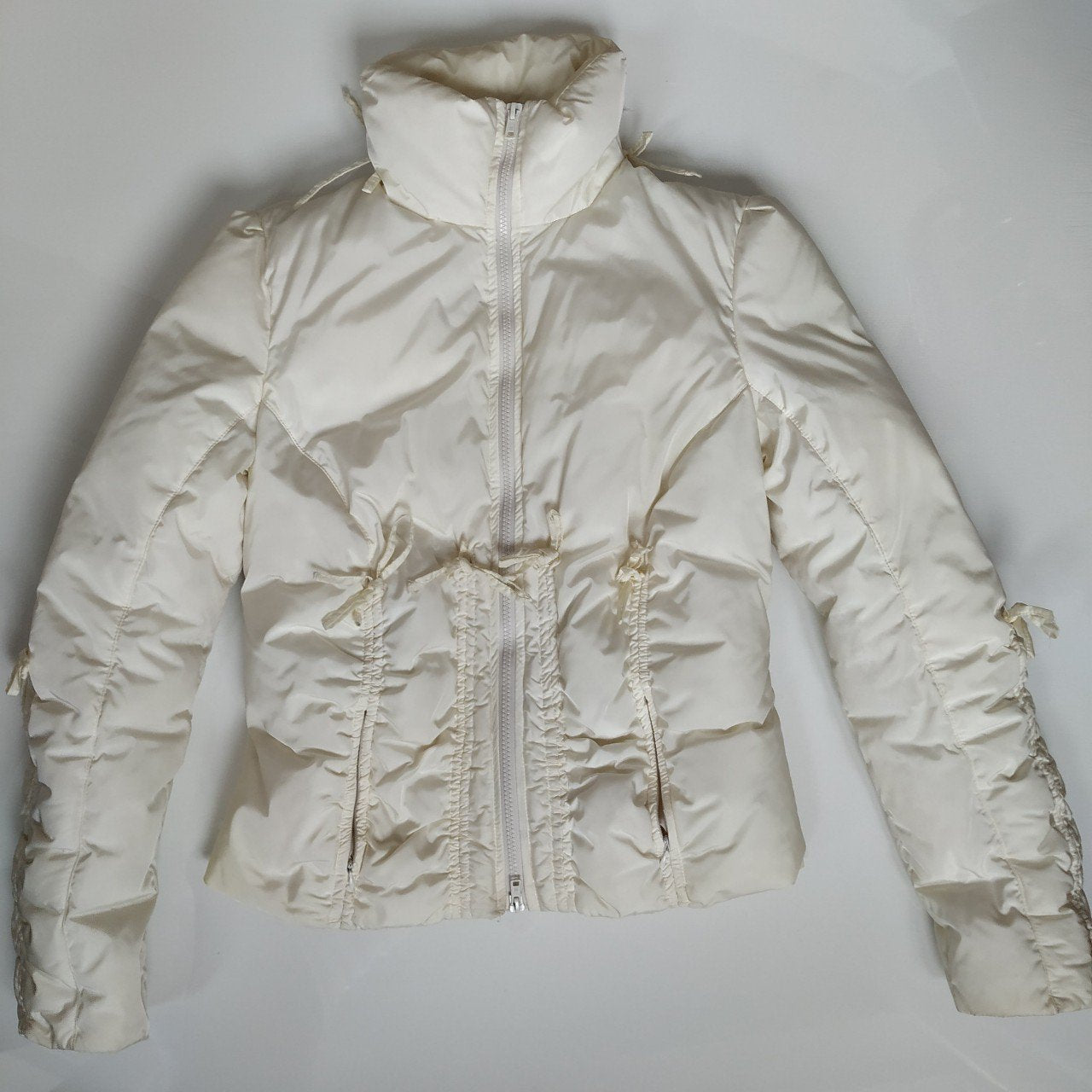 Blumarine upcycled puffer