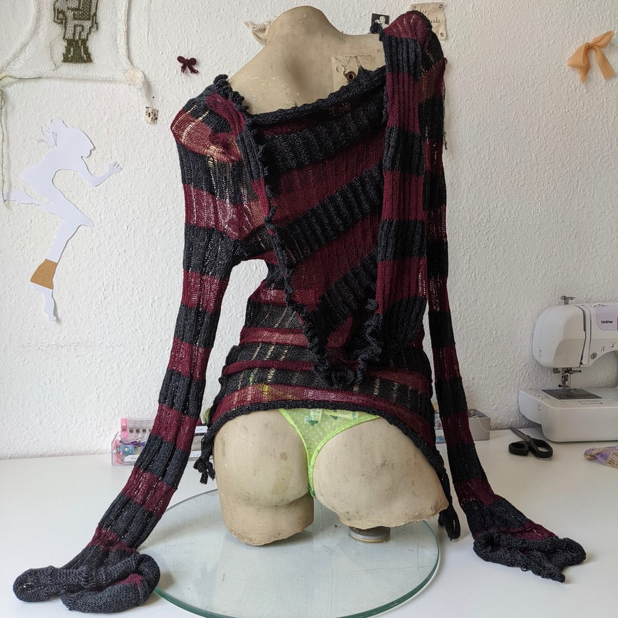 eithne padraigin ni bhraonain ~ emotional knit hoodie