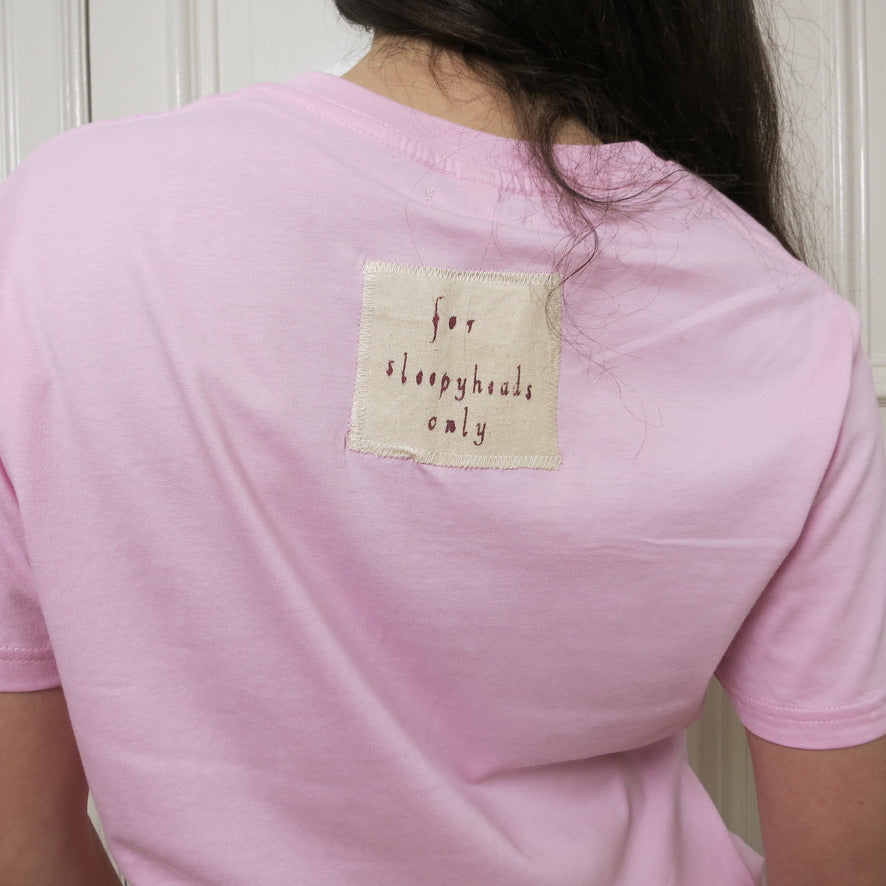 J'adorable Basics ~ organic sleepyheads t-shirt in pink