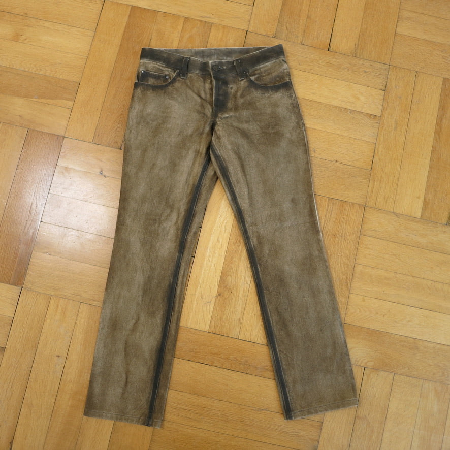 Shellac muddy skinny jeans