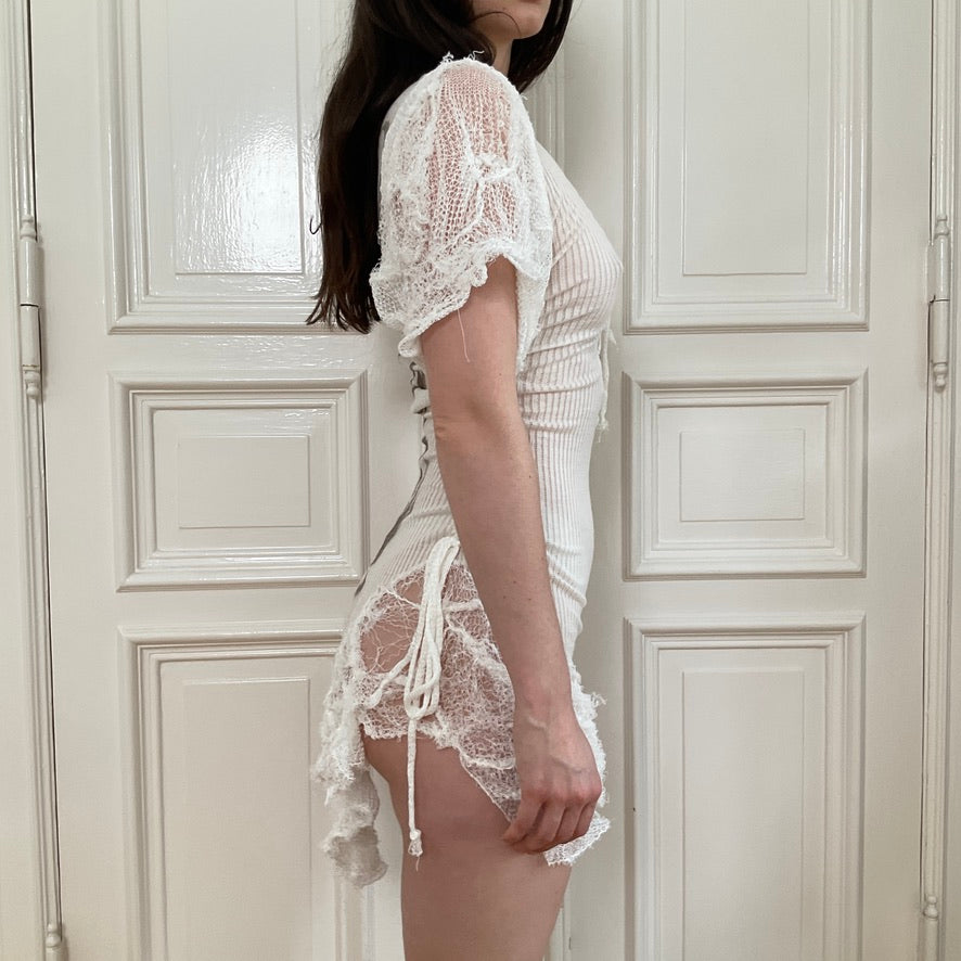 Skeleton Key linen & cotton dress