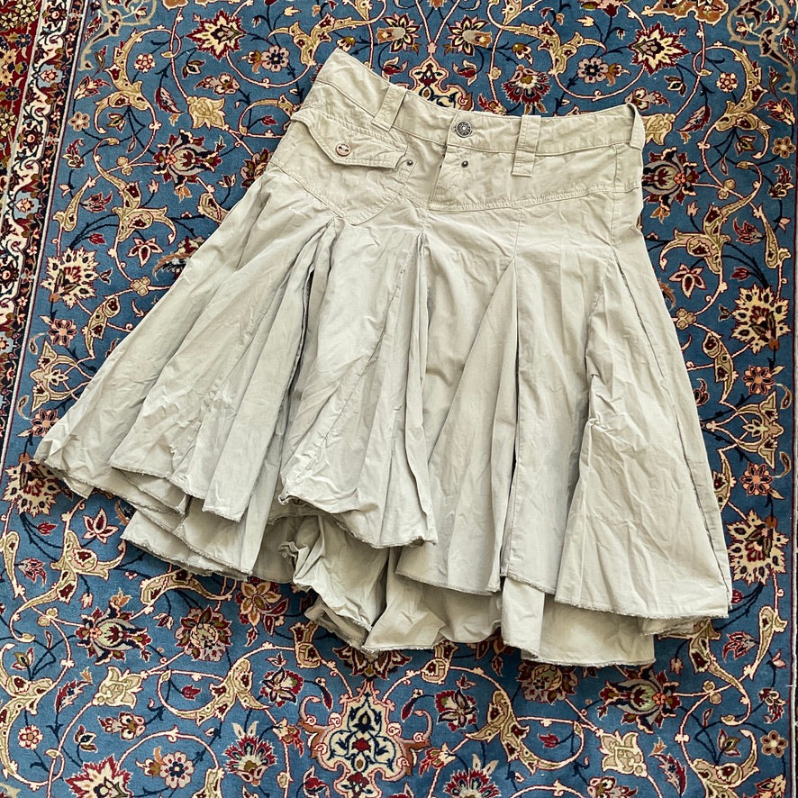 90s green midiskirt