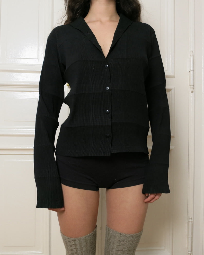 Issey Miyake pleated blazer
