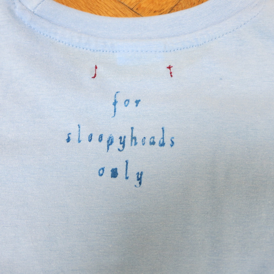 J'adorable Basics ~ baby blue sleepyheads t-shirt