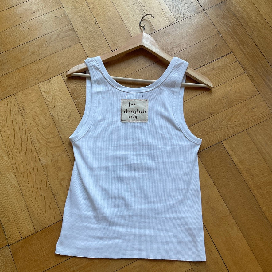 J'adorable Basics ~ cropped sleepyheads tank