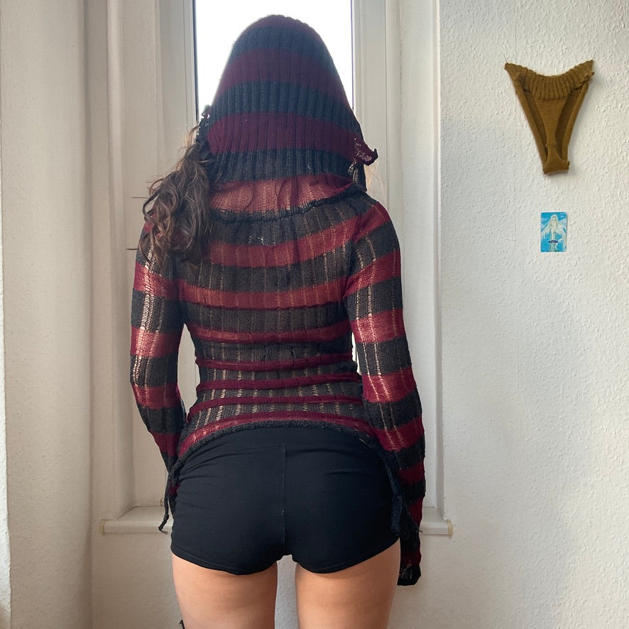 eithne padraigin ni bhraonain ~ emotional knit hoodie