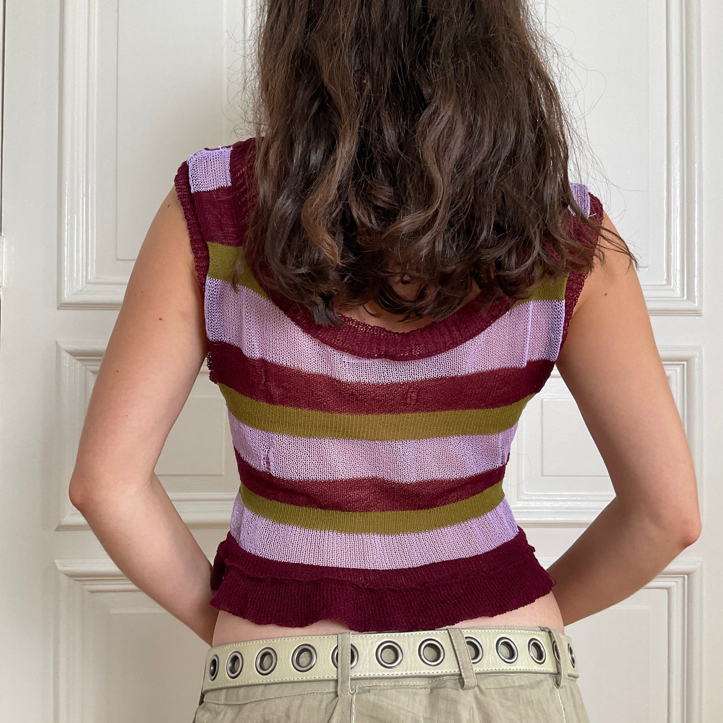 eithne padraigin ni bhraonain ~ ruby emerald amethyst tank top
