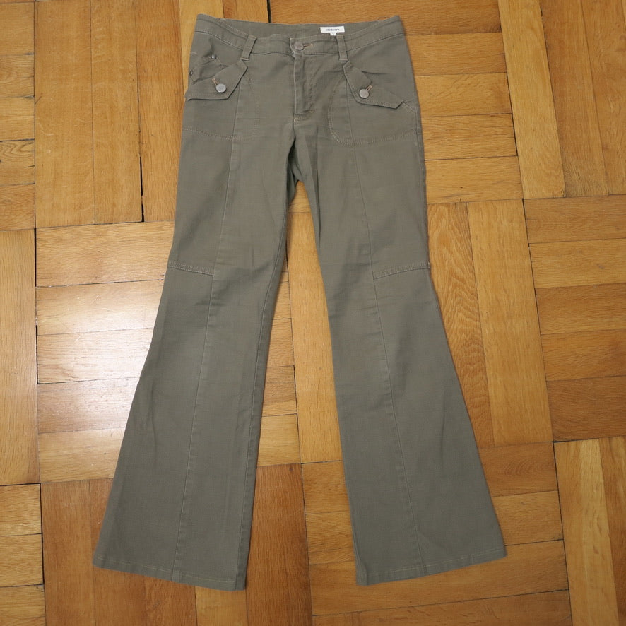 Olive trousers