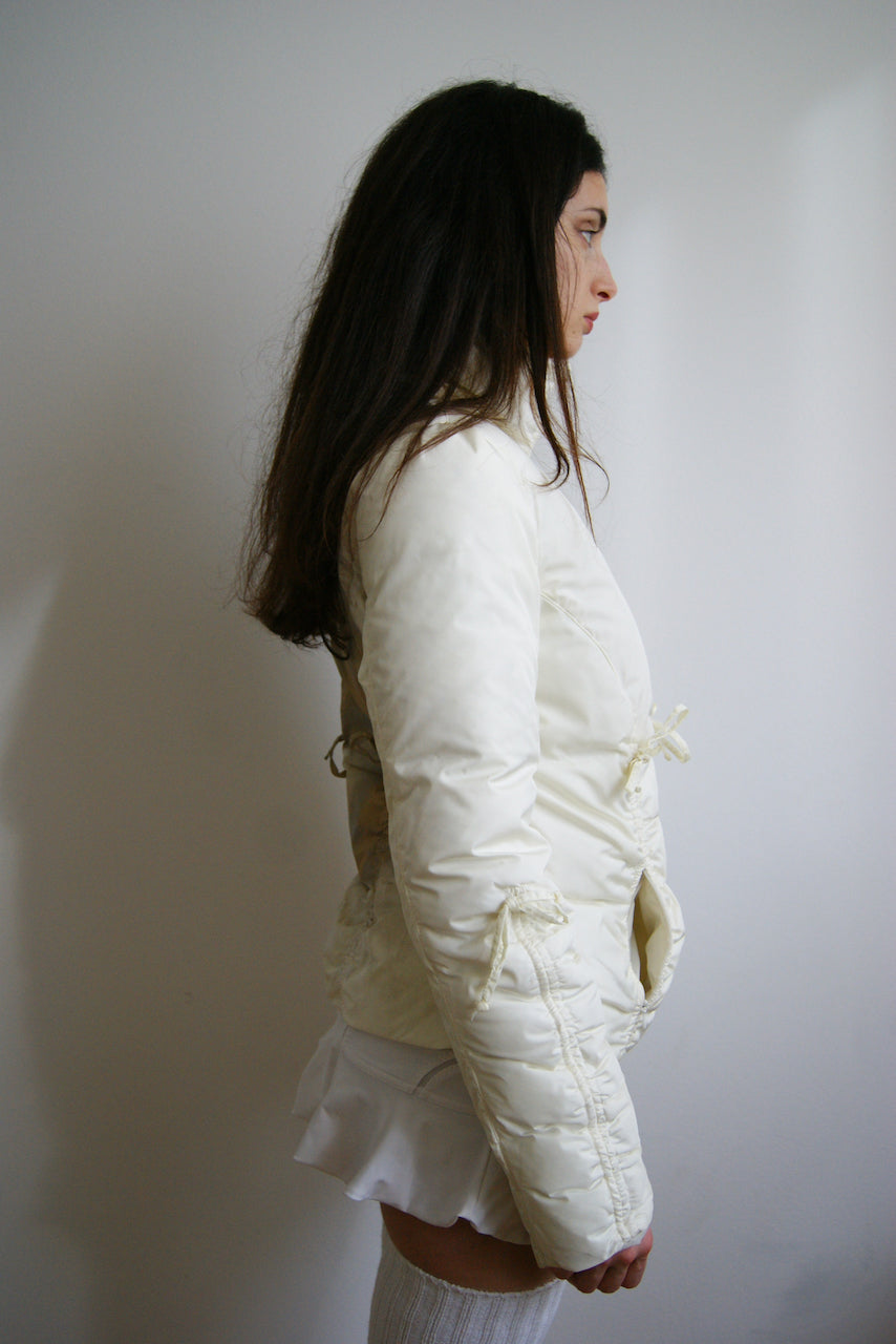 Blumarine upcycled puffer