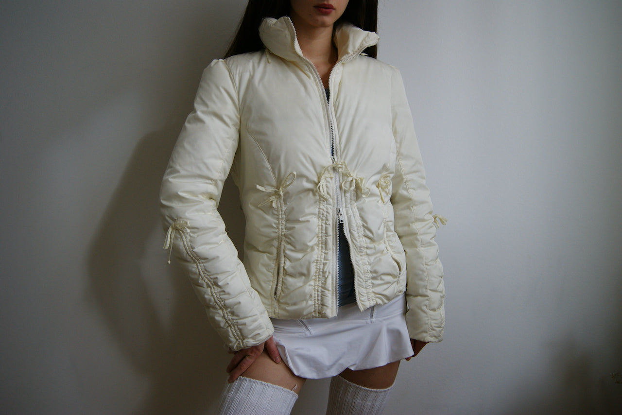 Blumarine upcycled puffer