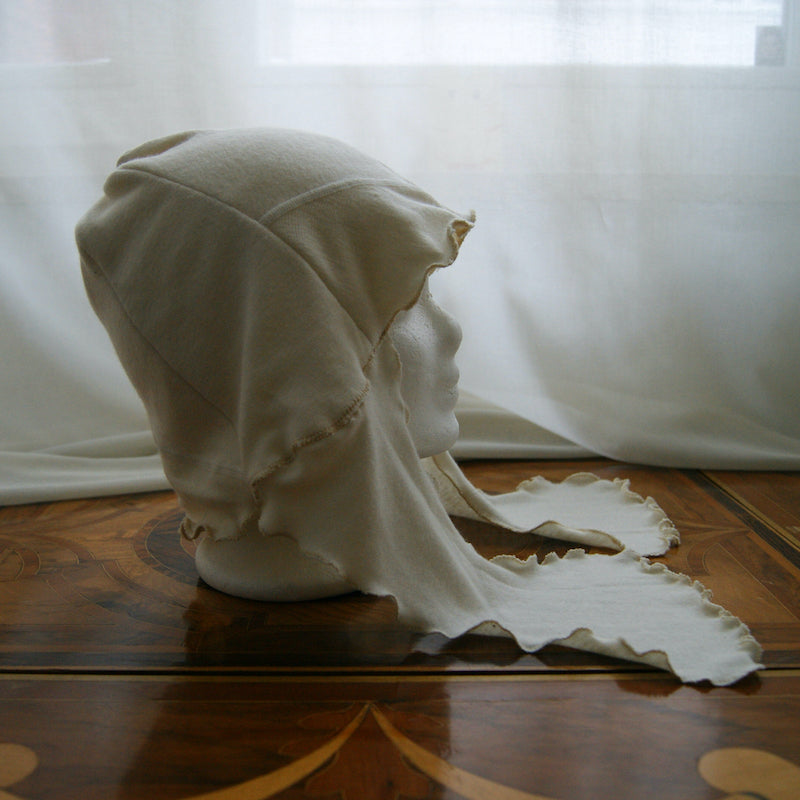 Angora orchid bonnet no. xiv