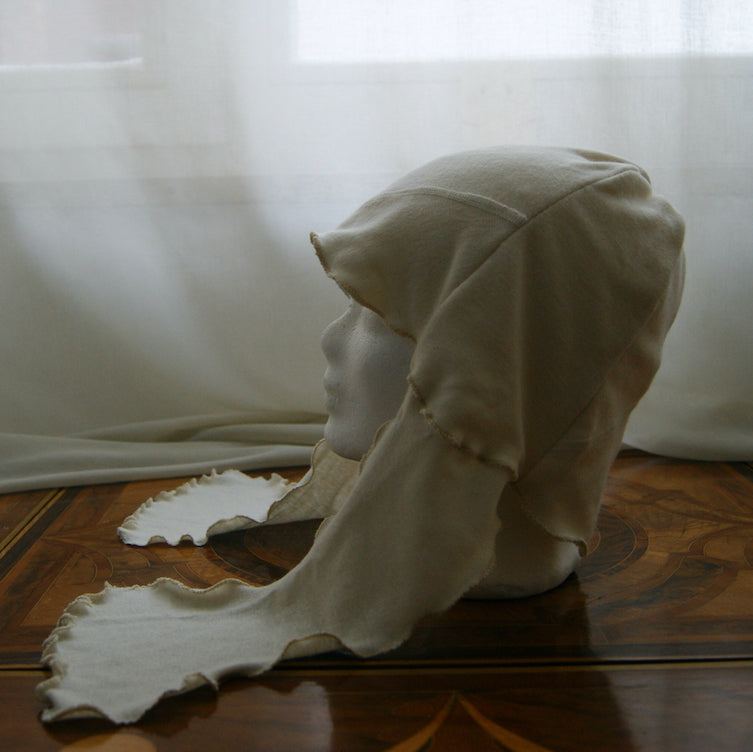 Angora orchid bonnet no. xiv