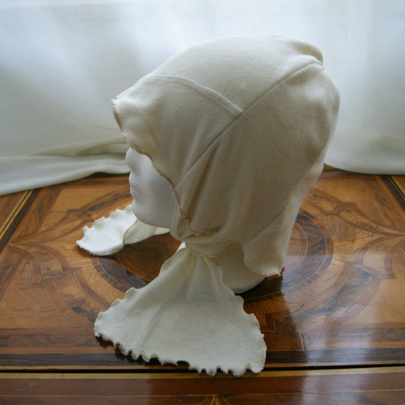 Angora orchid bonnet no. xiv
