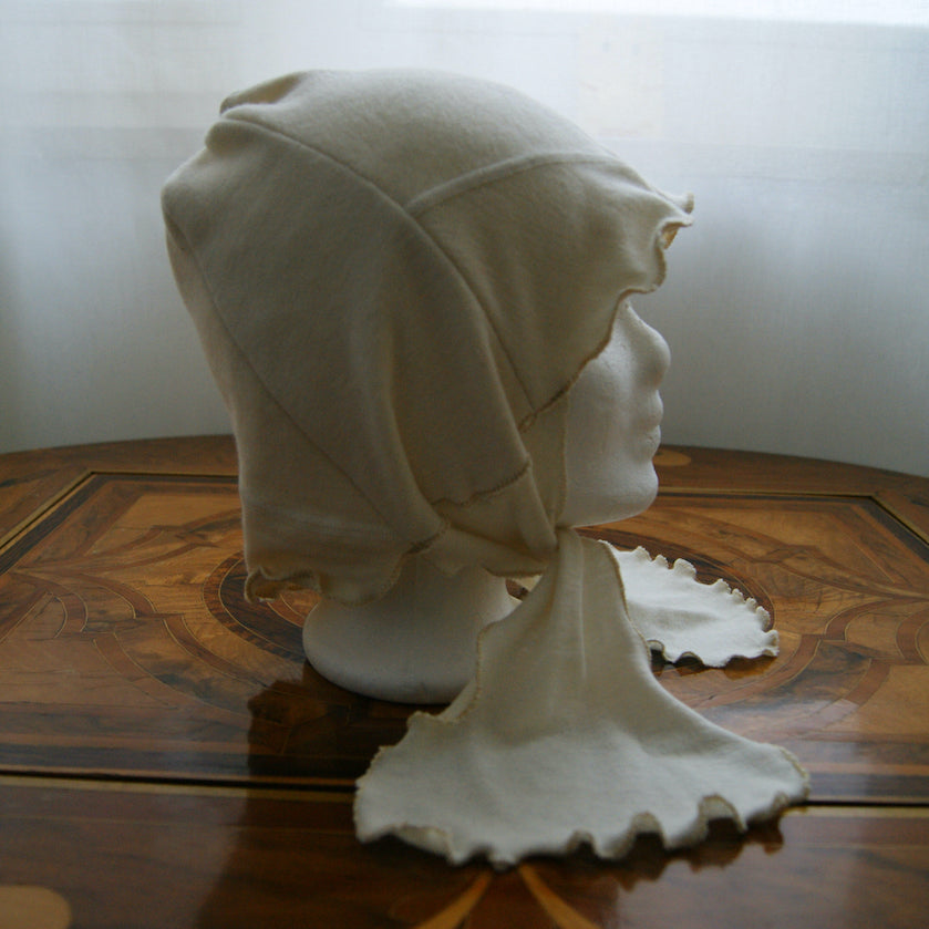 Angora orchid bonnet no. xiv