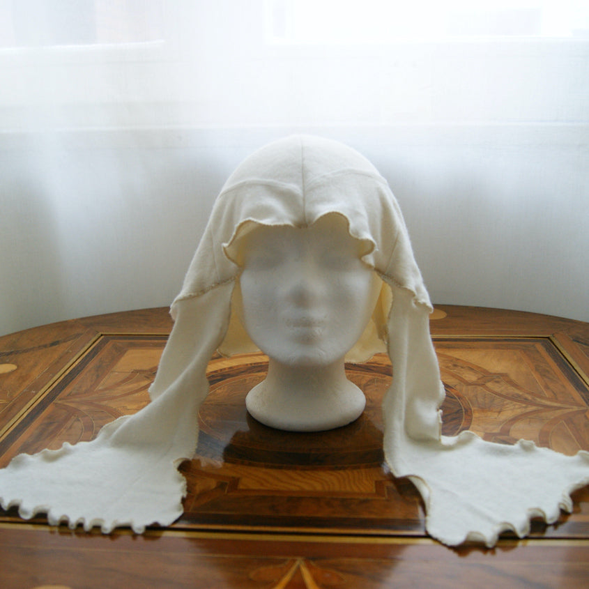 Angora orchid bonnet no. xiv