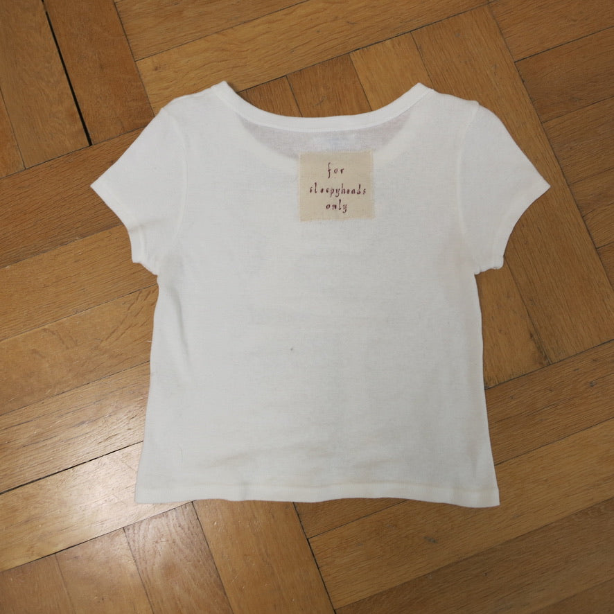 J'adorable Basics ~ cropped sleepyheads t-shirt