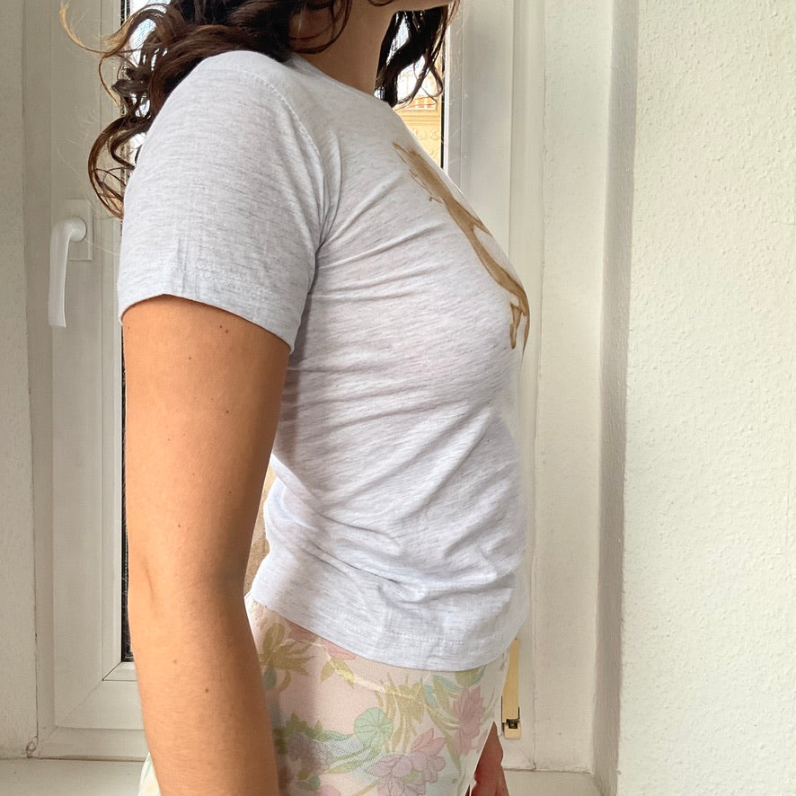 J'adorable Basics ~ ash grey sleepyheads t-shirt