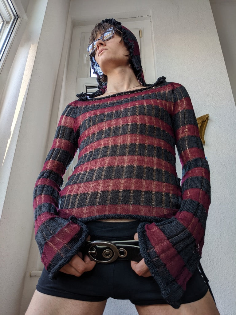 eithne padraigin ni bhraonain ~ emotional knit hoodie