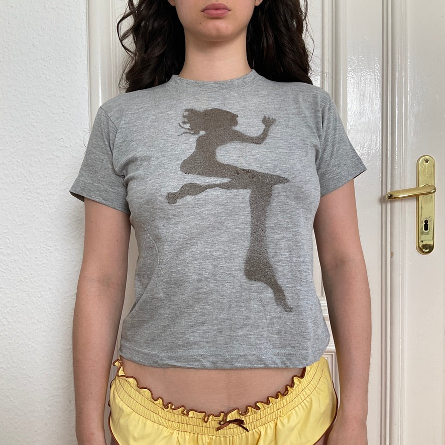 J'adorable Basics ~ grey sleepyheads t-shirt
