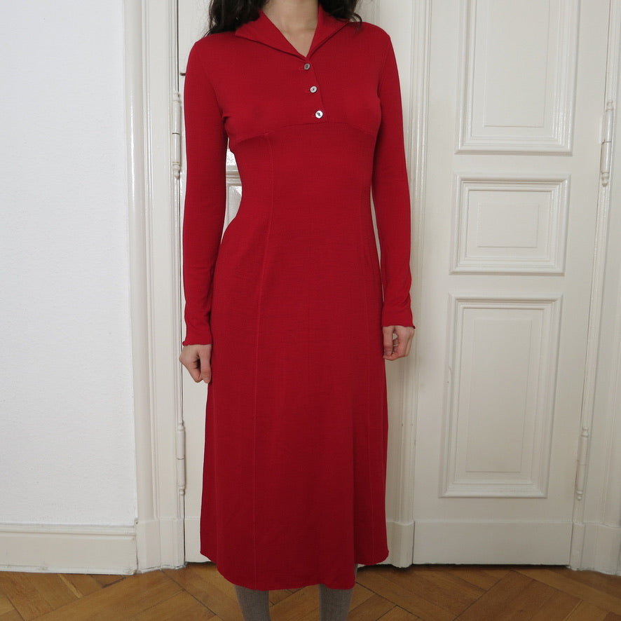 Atsuro Tayama red dress