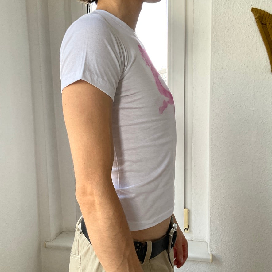 J'adorable Basics ~ pink on white sleepyheads t-shirt