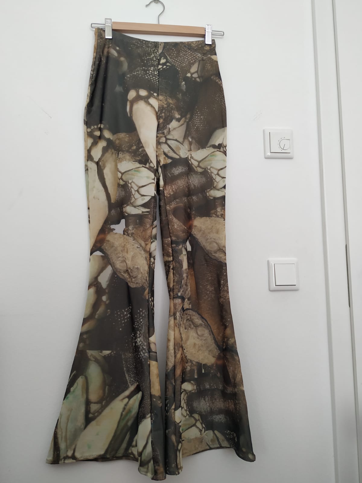 Flared leggings, size S