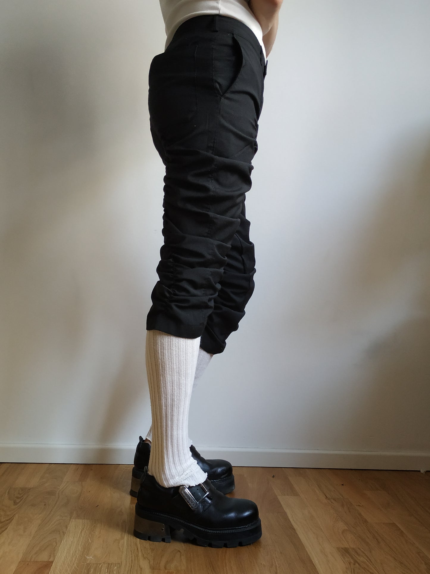 Upcycled Gathered Pants