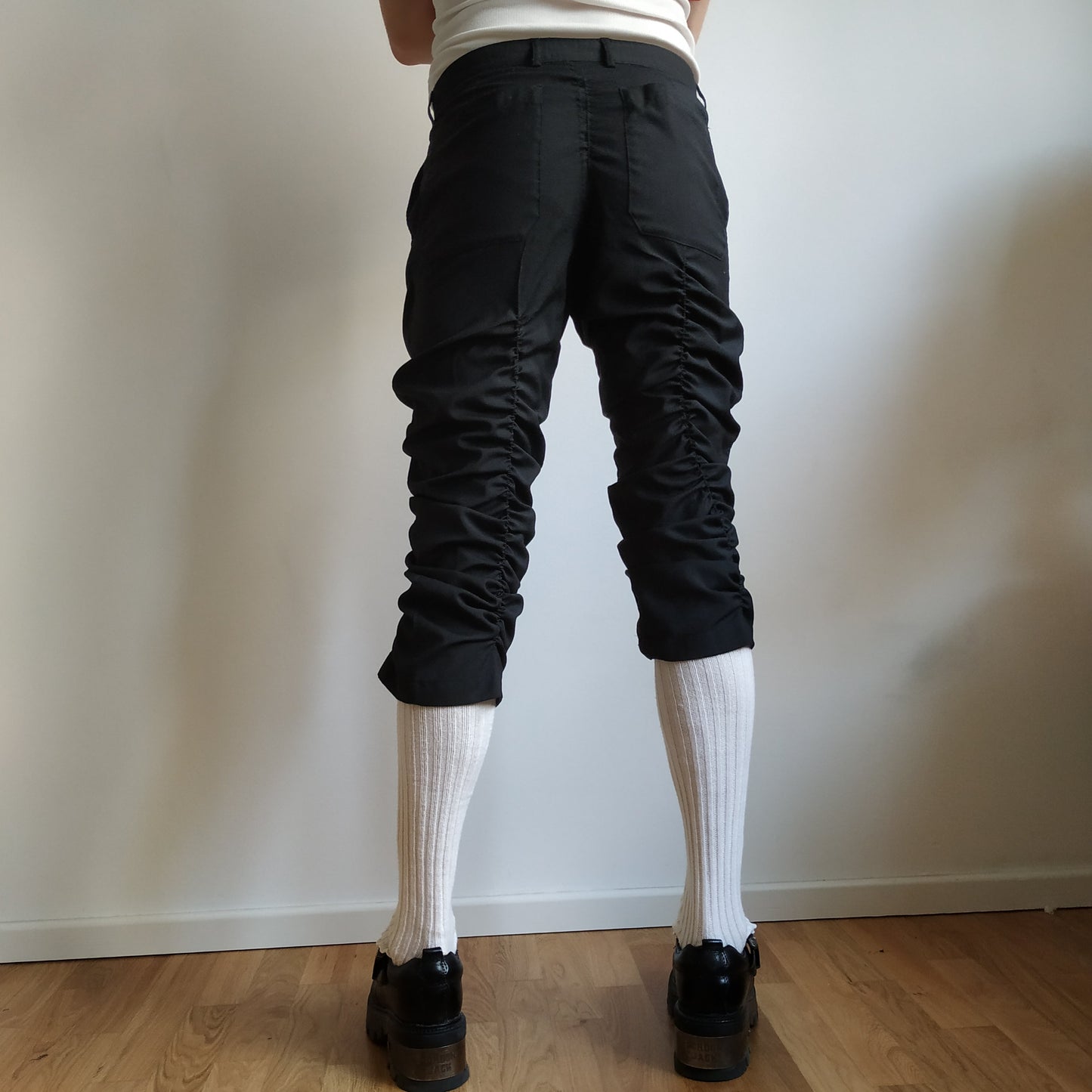 Upcycled Gathered Pants