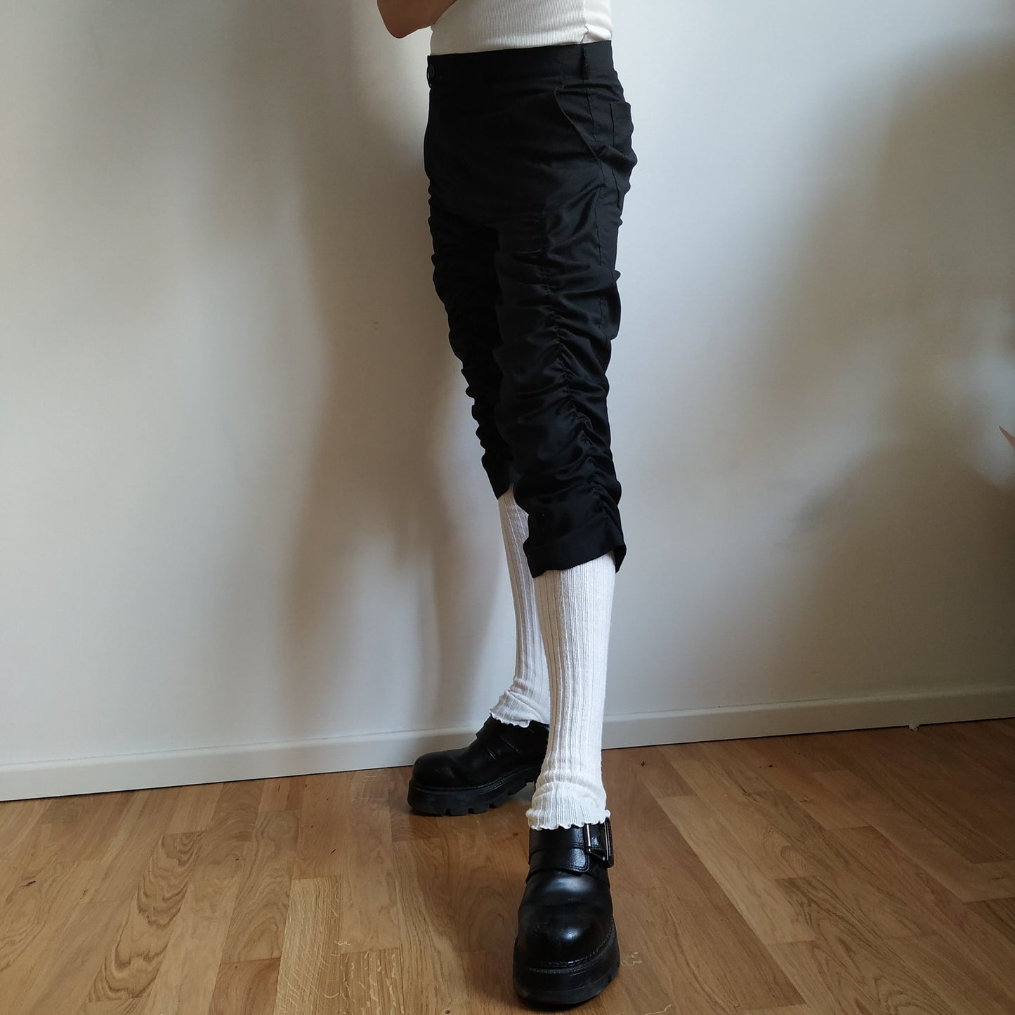 Upcycled Gathered Pants