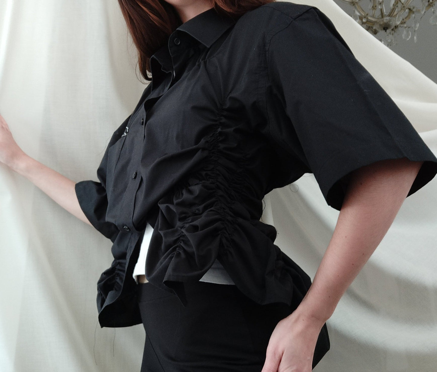 Upcycled Blouse, size M